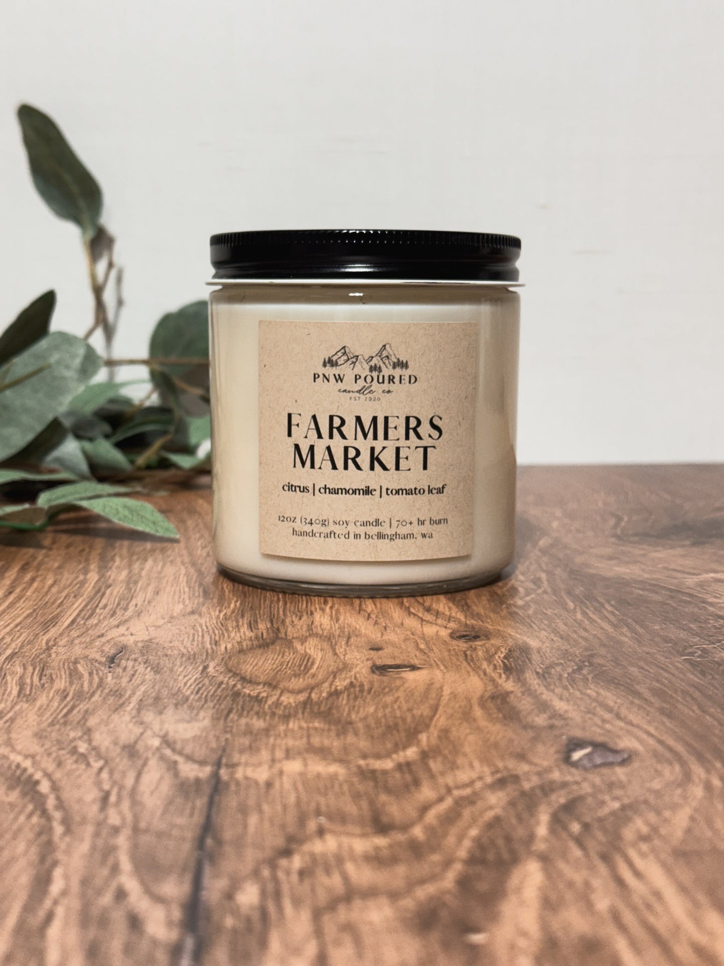Farmers Market | 12oz Soy Candle