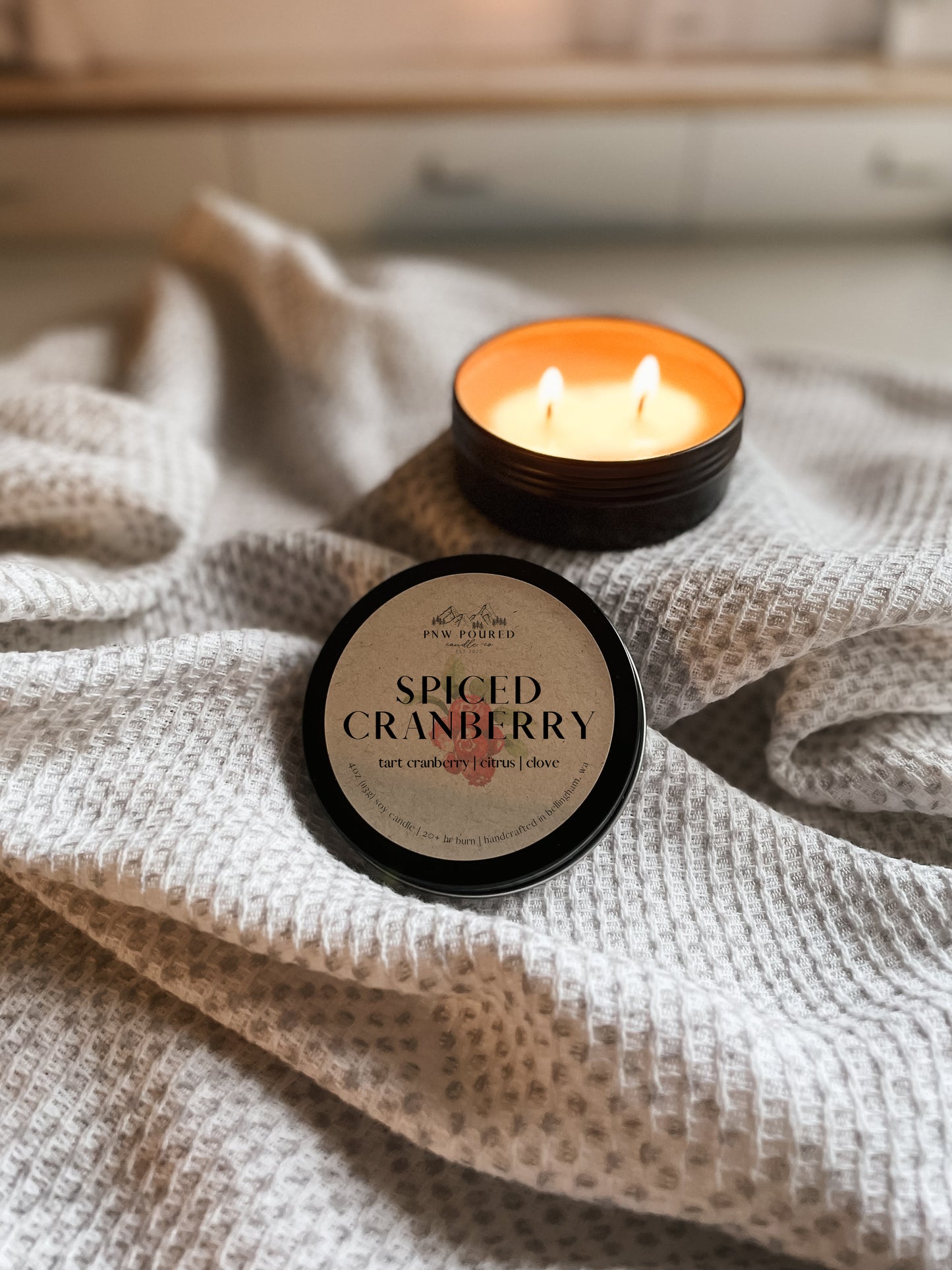 Spiced Cranberry | 4oz Soy Candle
