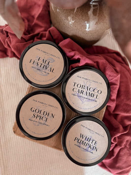 Mini Moments: The Cozy Edition | 4oz Candle Sampler Pack