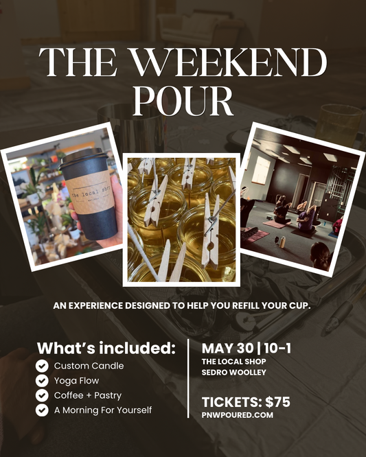 The Weekend Pour | Candles, Yoga & Coffee